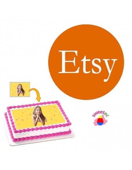 Etsy Selbst Gestalten Sie online Ihren essbares foto