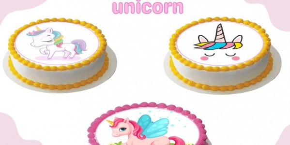 Einhorn essbare bilder für torten